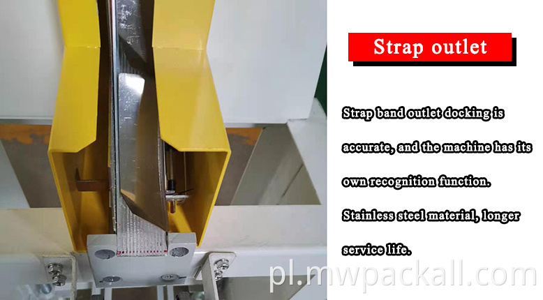 Typ poziomego Automatyczny PP PET Pasp Palet Palet Palet Palet Maszyna. JPG